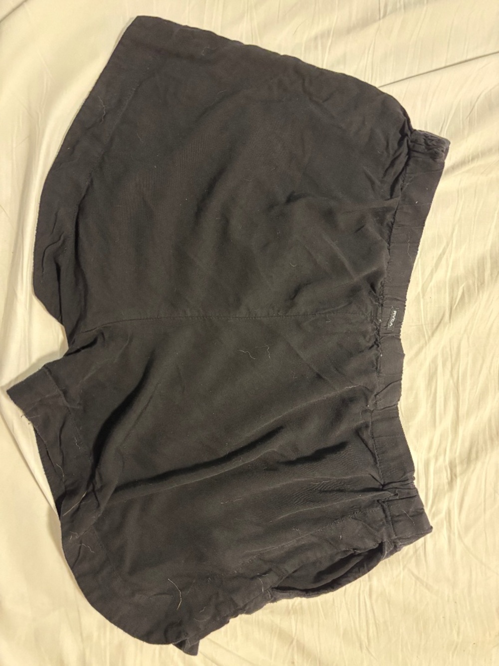**RVCA Black Athletic Shorts – Size XL**